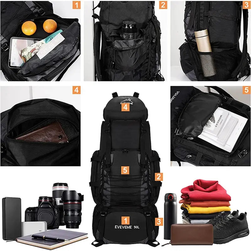 Sac à Dos de Voyage 90L