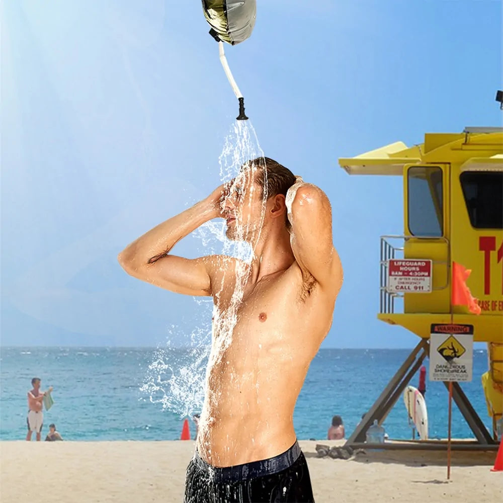 Douche portative solaire